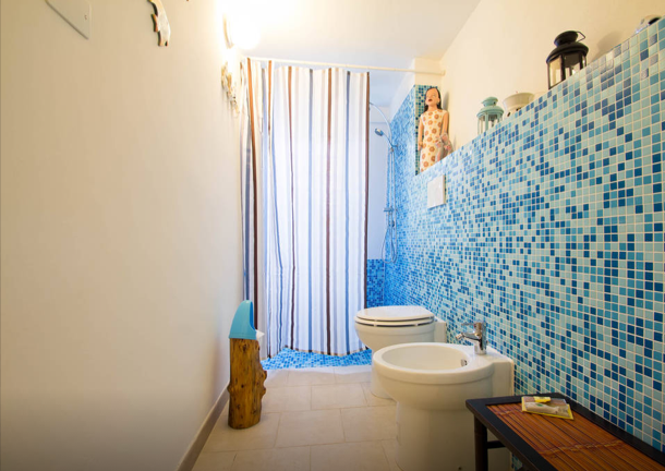 Doccia Camera Mare B&B IlgattoCarla di Alassio